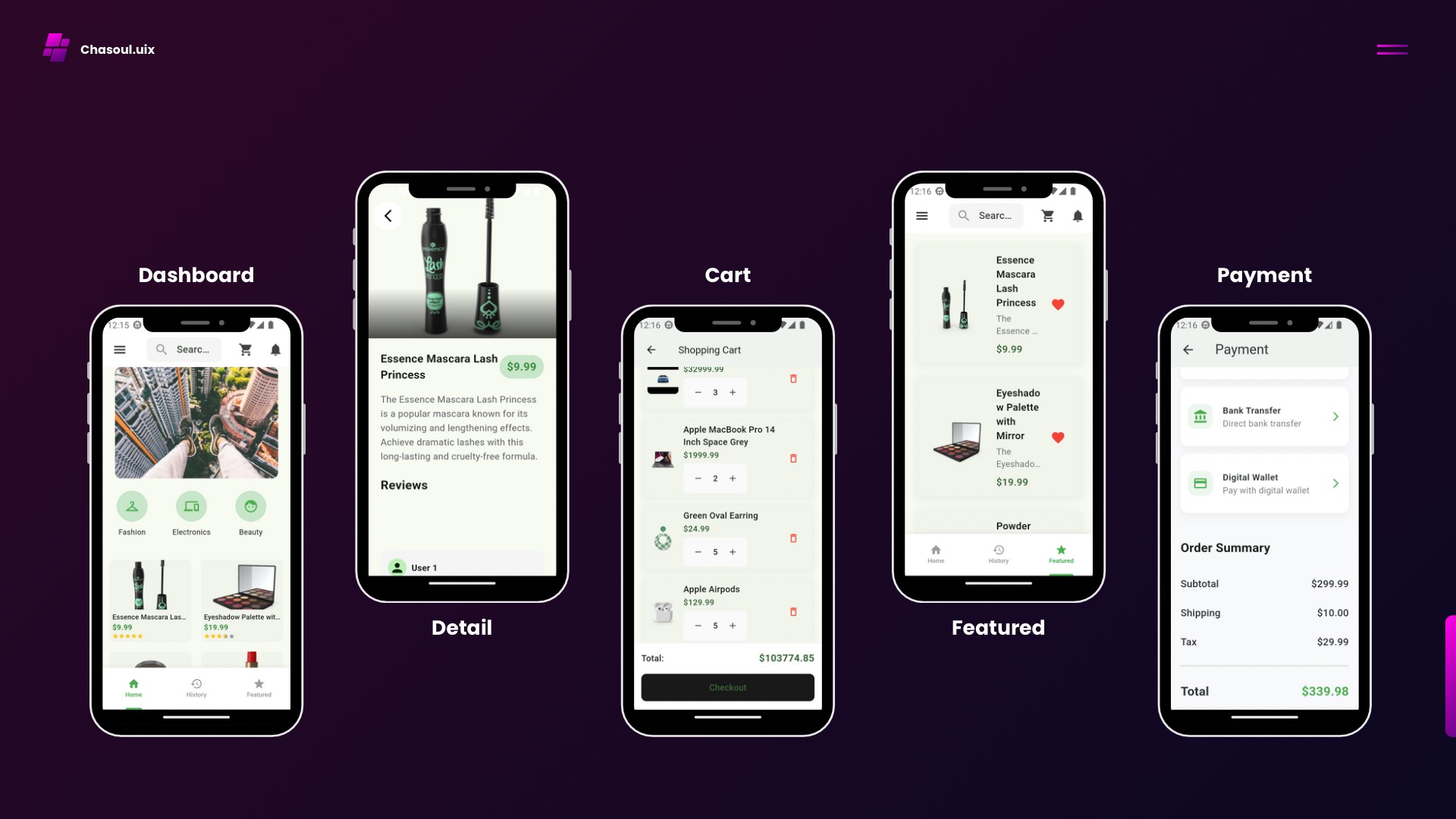 Ecommerce DummyData